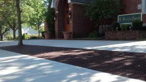 Flexi-Pave at St. Pats church