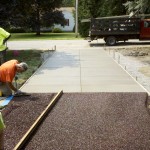 Flexi-pave and concrete driveway