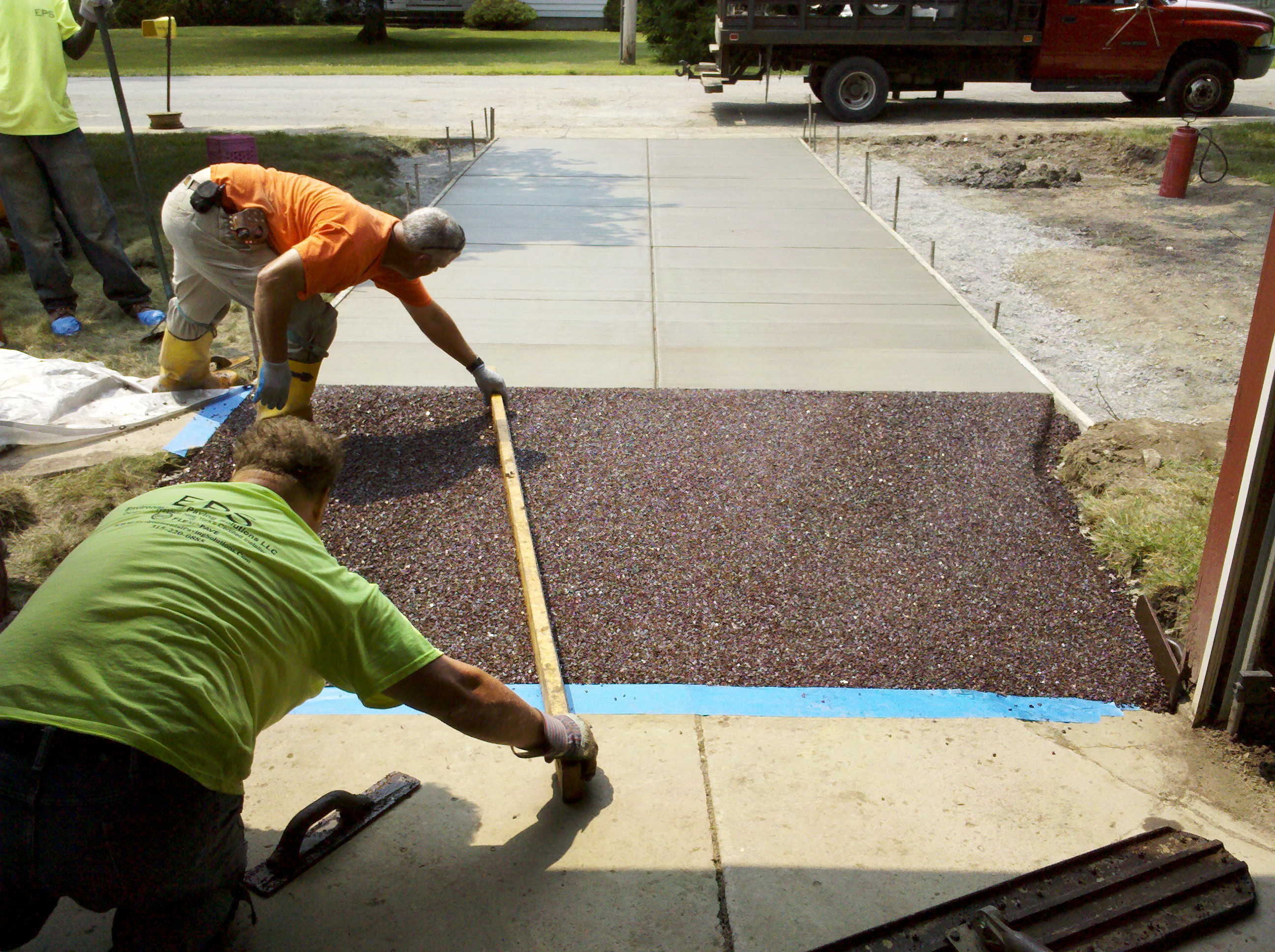 Screeding Flexi-Pave