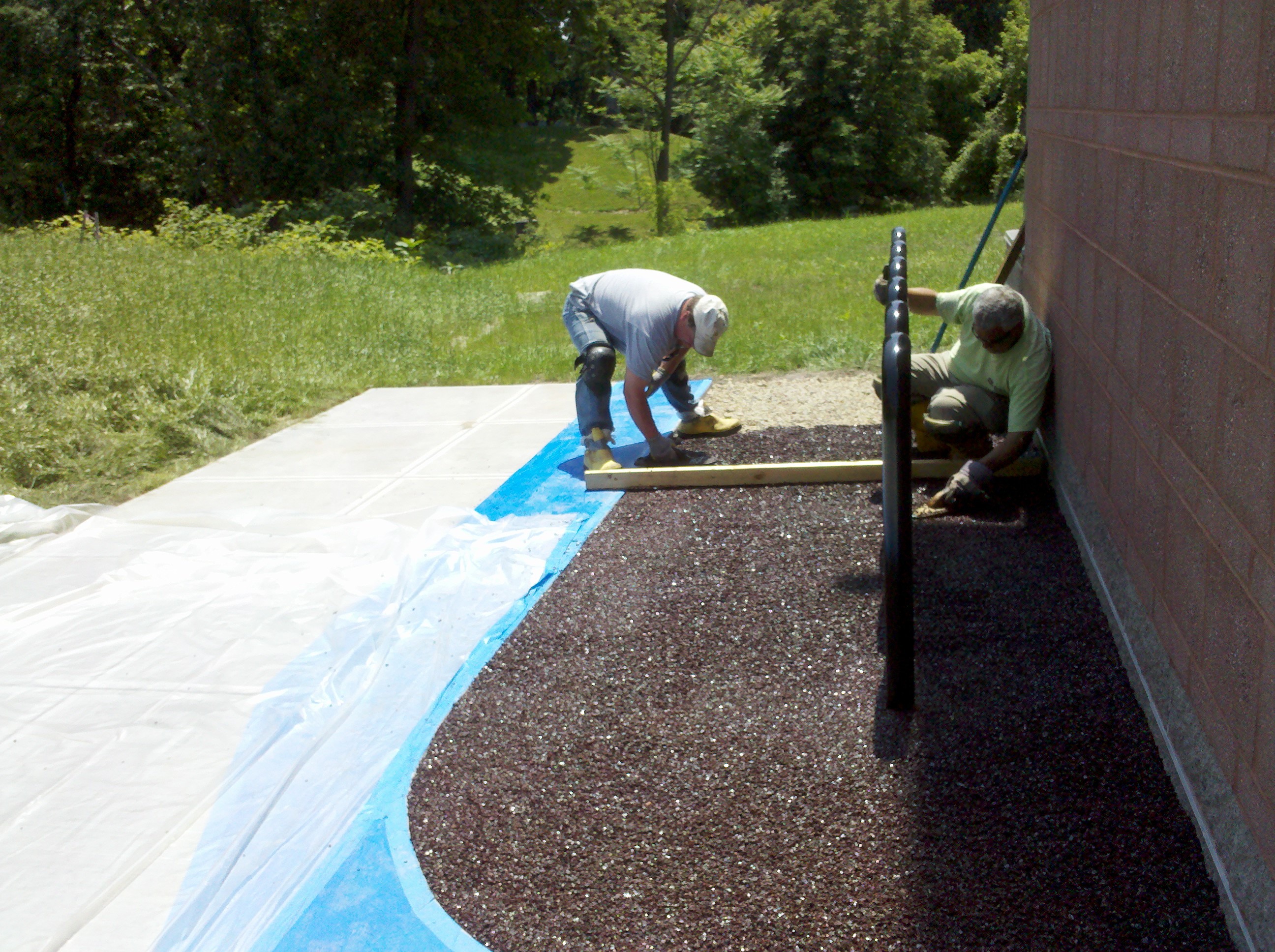 Flexi-Pave bike rack at SUNY ESF | Environmental Paving Solutions, LLC