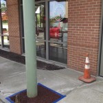 Flexi-Pave around columns